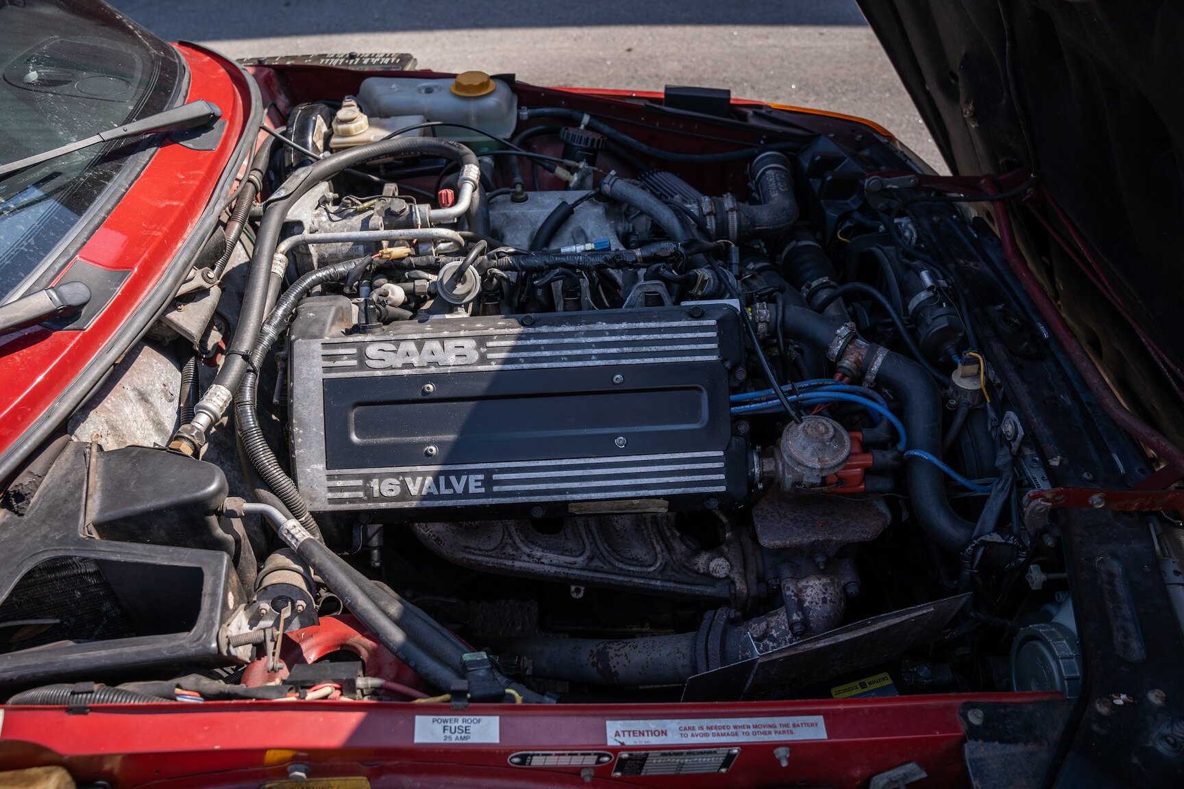 Image of 1988 Saab 900 Turbo Convertible mechanics
