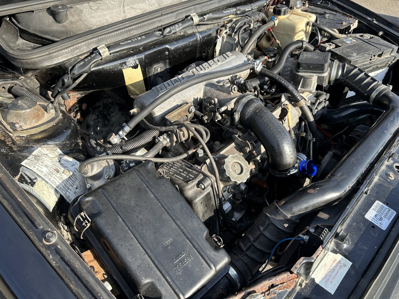 1987 Fiat UNO Turbo I.E, Mekanik