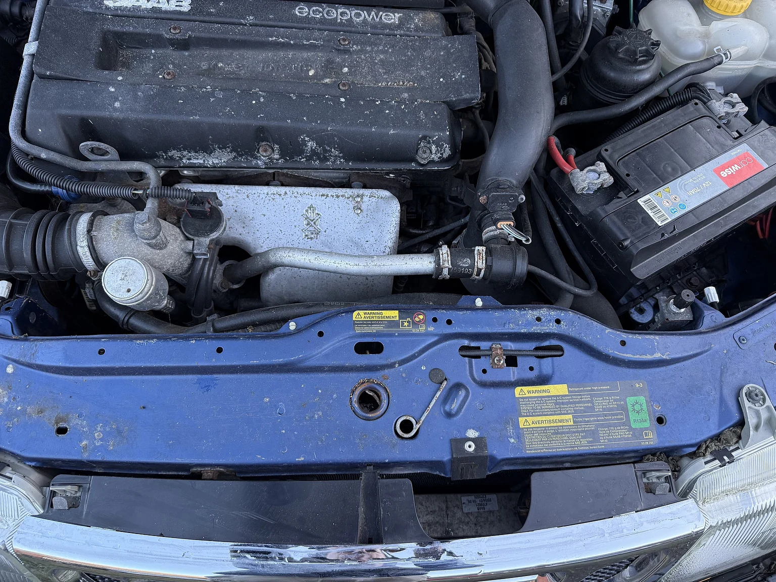 2001 SAAB 9-3 Aero (11), Mekanik