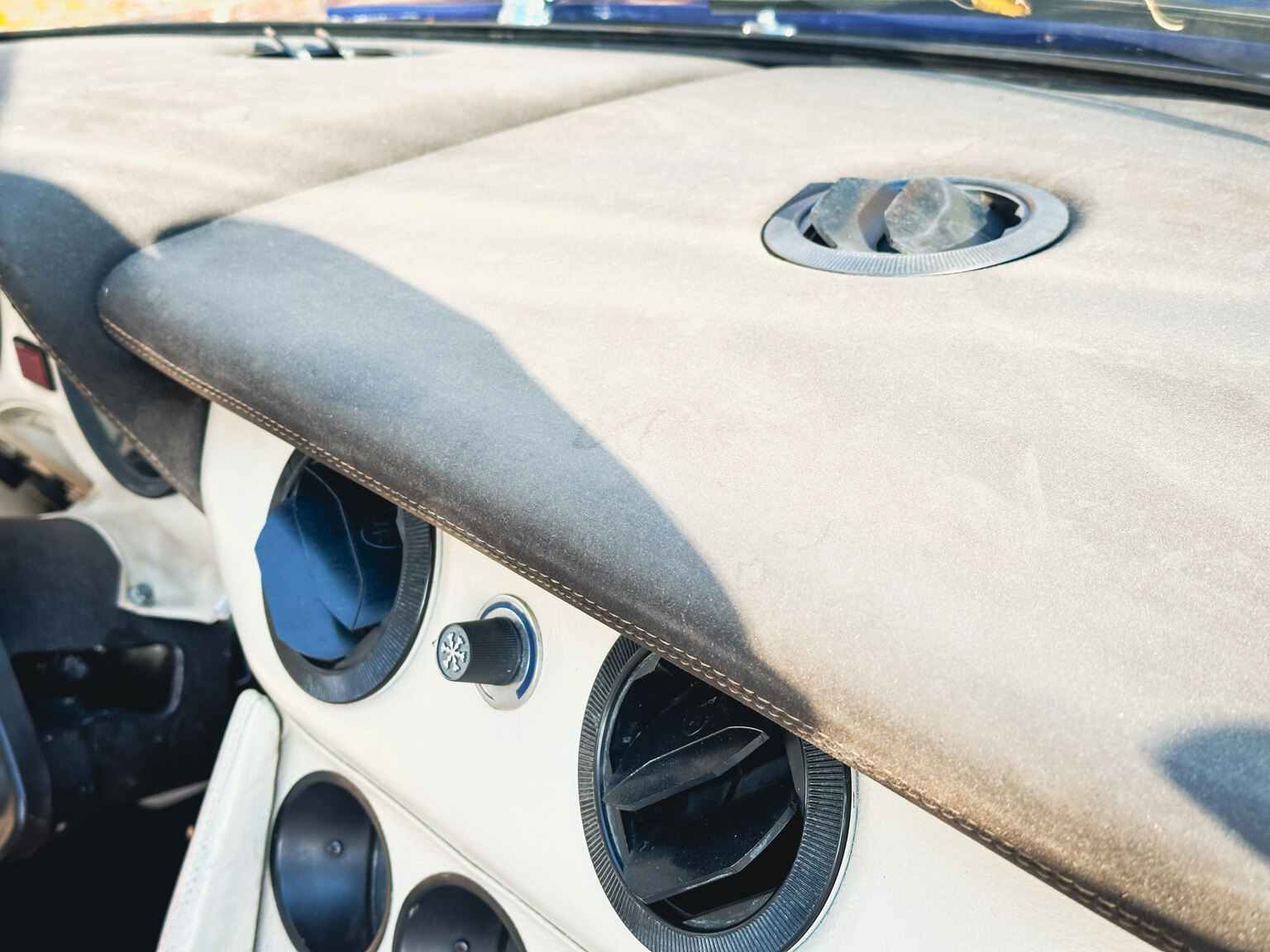 Interiörbild 1973 Maserati Indy