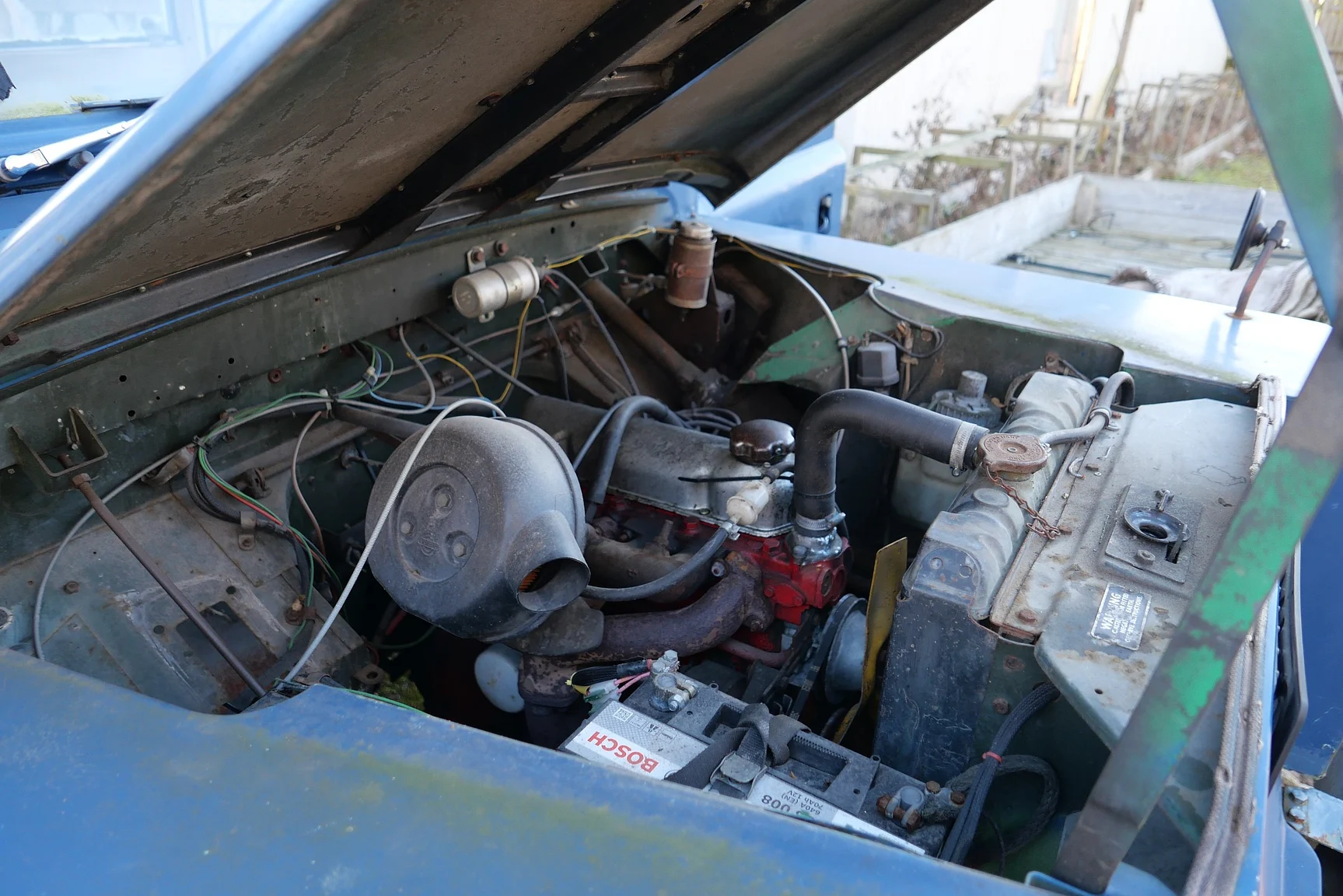 Aussenfoto 1970 Land Rover Series 2 88 Pick up (20)