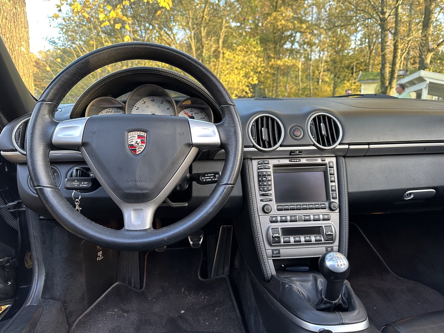 Interiörbild 2005 Porsche Boxster S