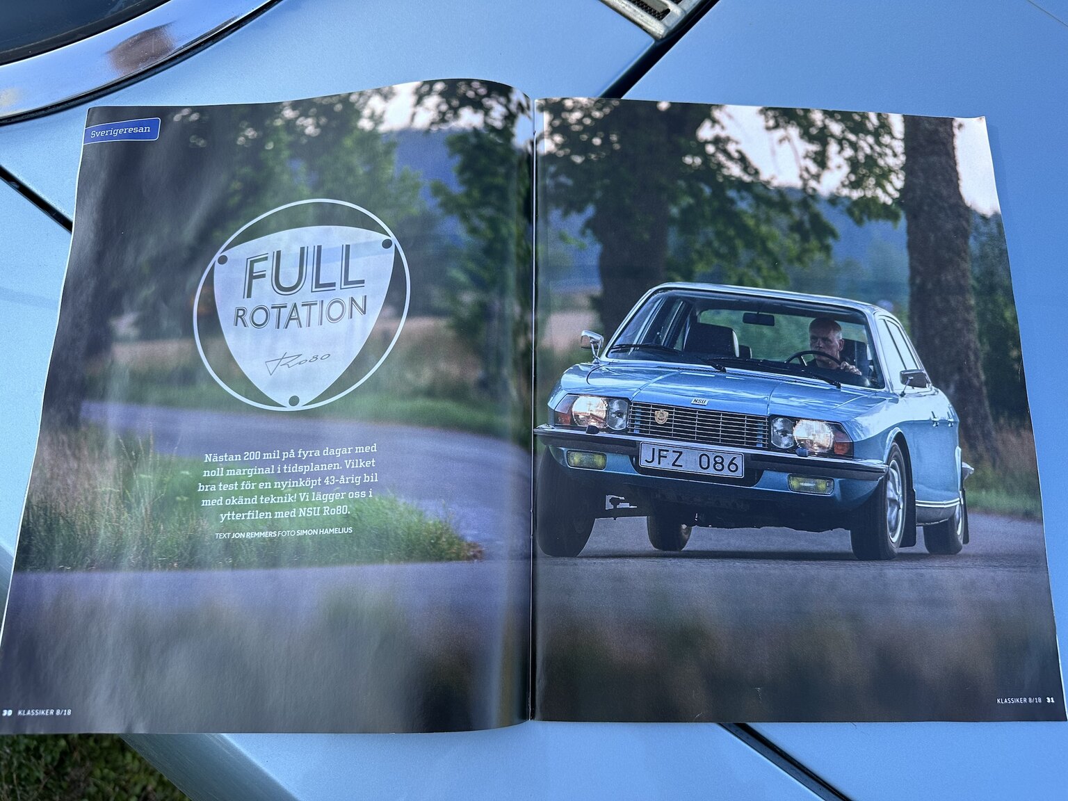 Dokumentation, 1975 NSU RO 80