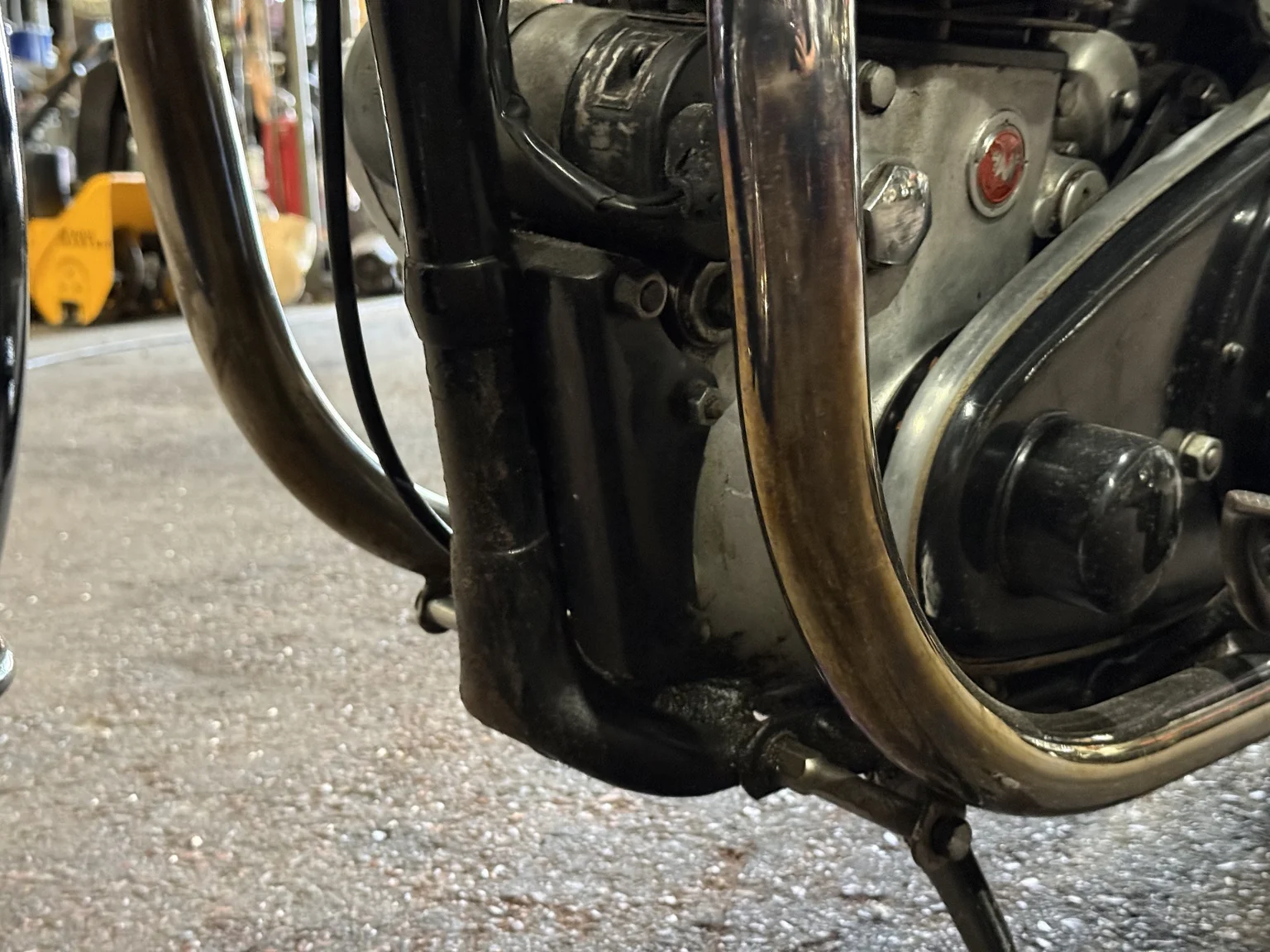 Exteriörbild på 1955 Matchless G 9 (49)