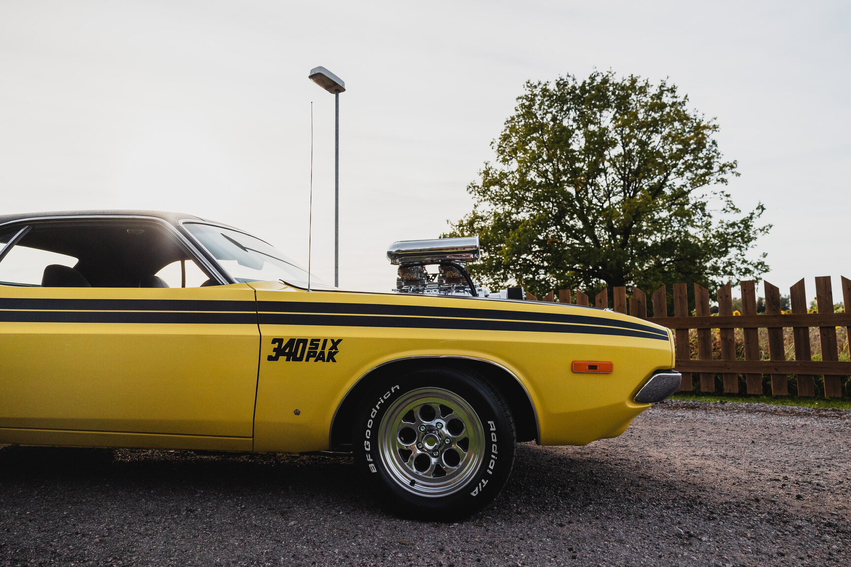 Exteriörbild på 1972 Dodge Challenger