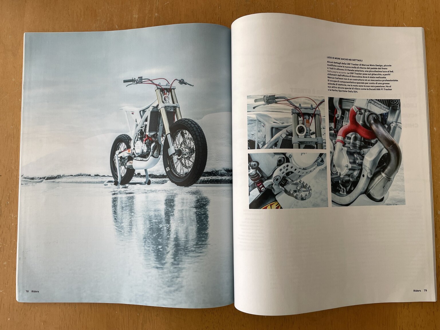 Dokumentation, 2006 Marcus Moto Design CRF Tracker