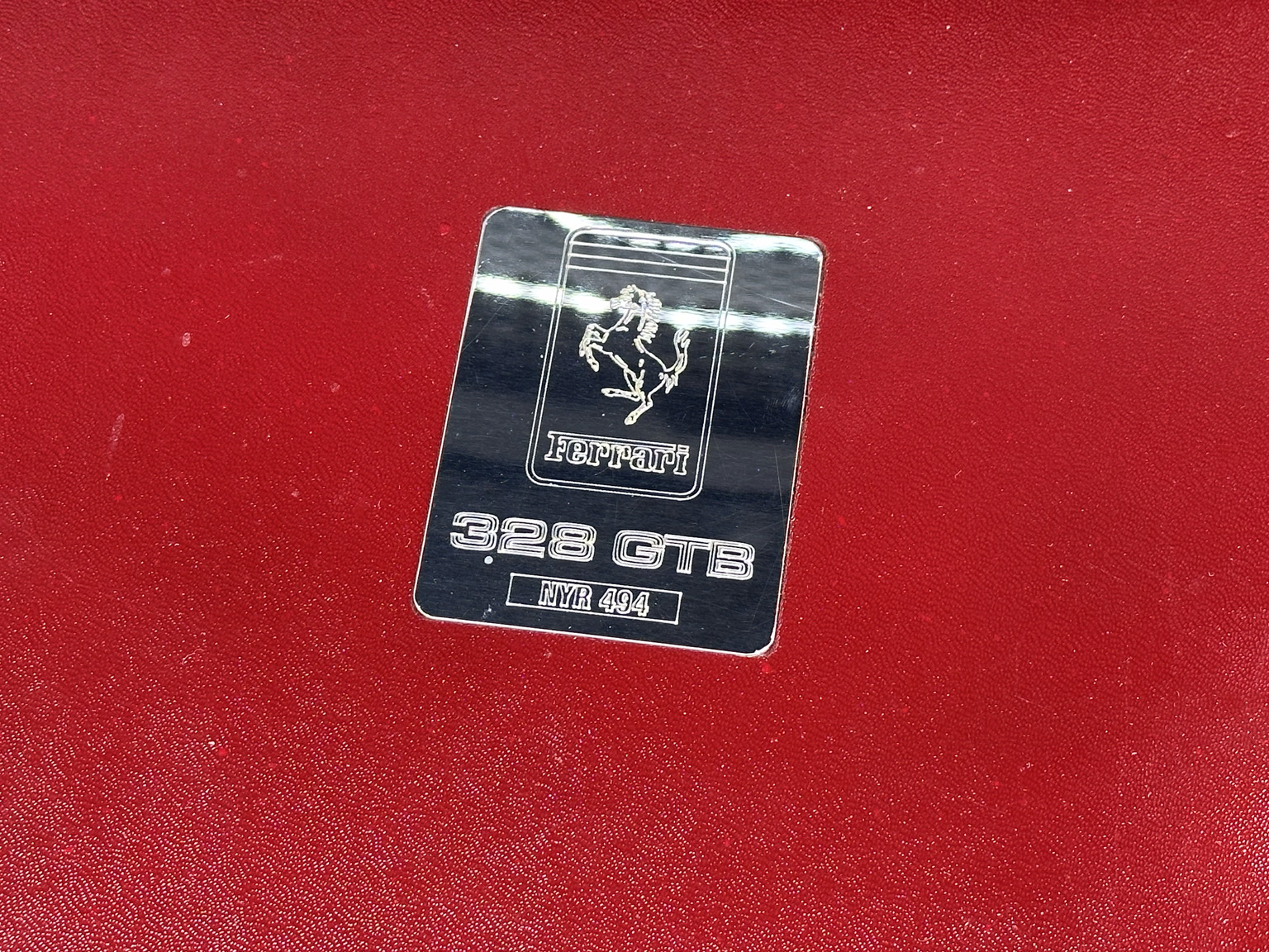 Dokumentation för 1988 Ferrari 328 GTB