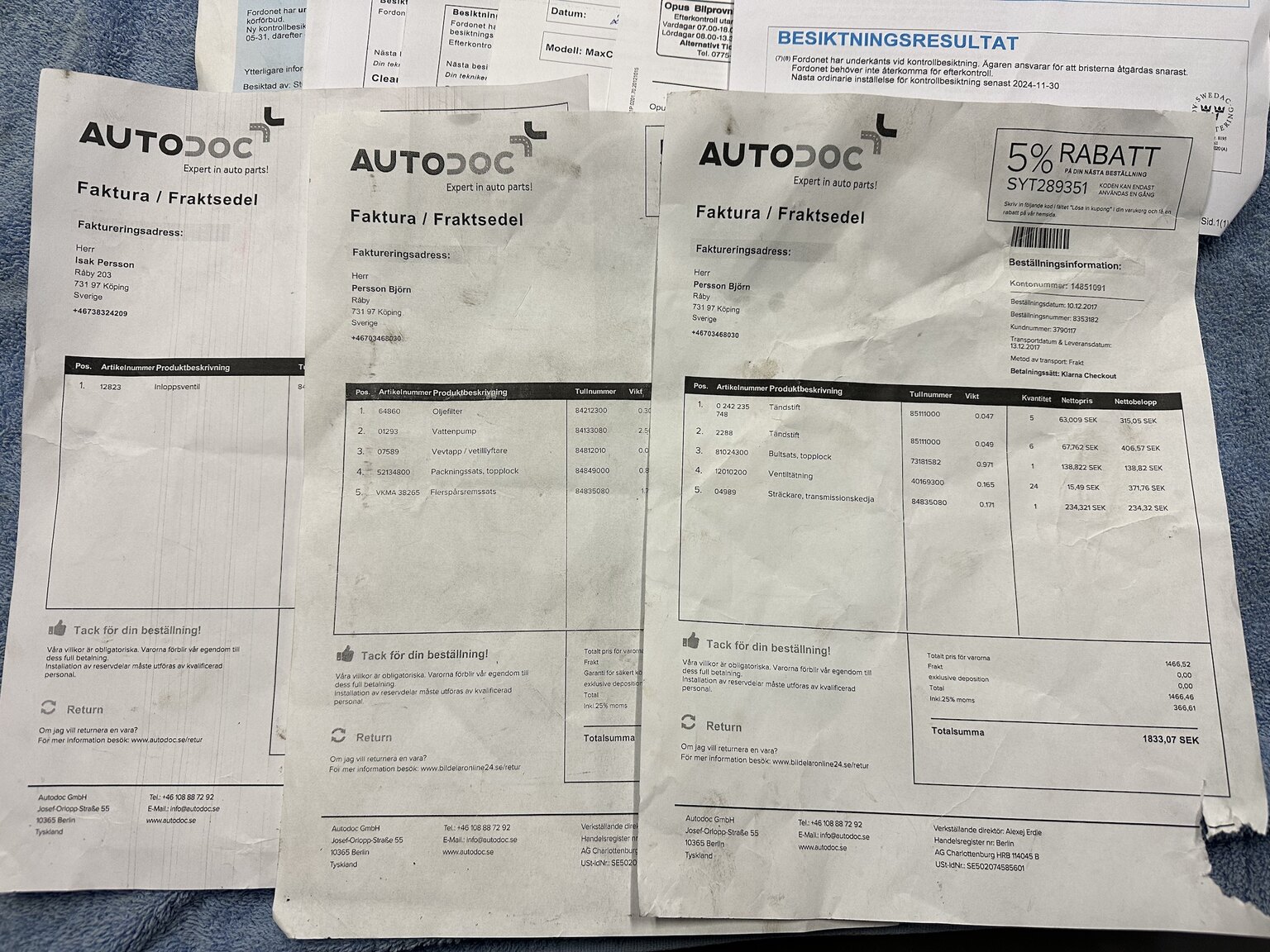 Dokumentation för 1996 BMW 328i Coupé E36 M-Sport