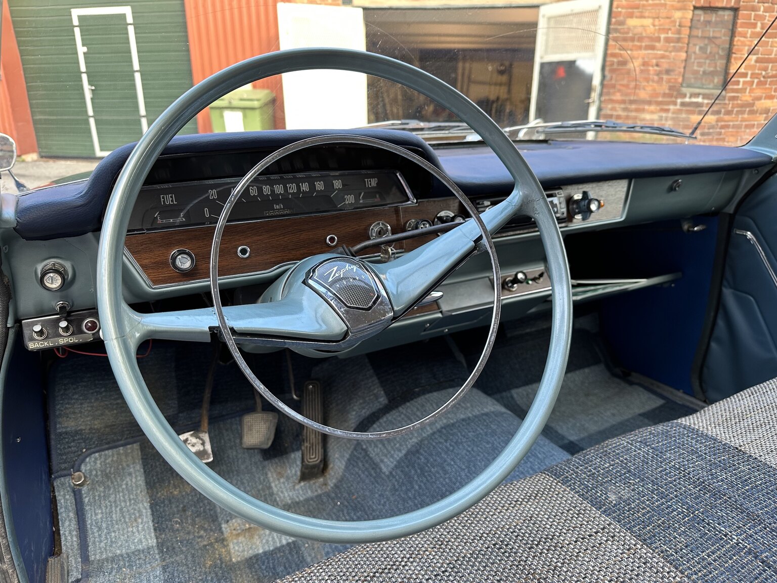 Interiörbild 1964 Ford Zephyr