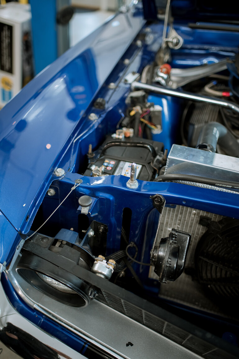 Image of 1969 Ford Mustang Mach 1 mechanics