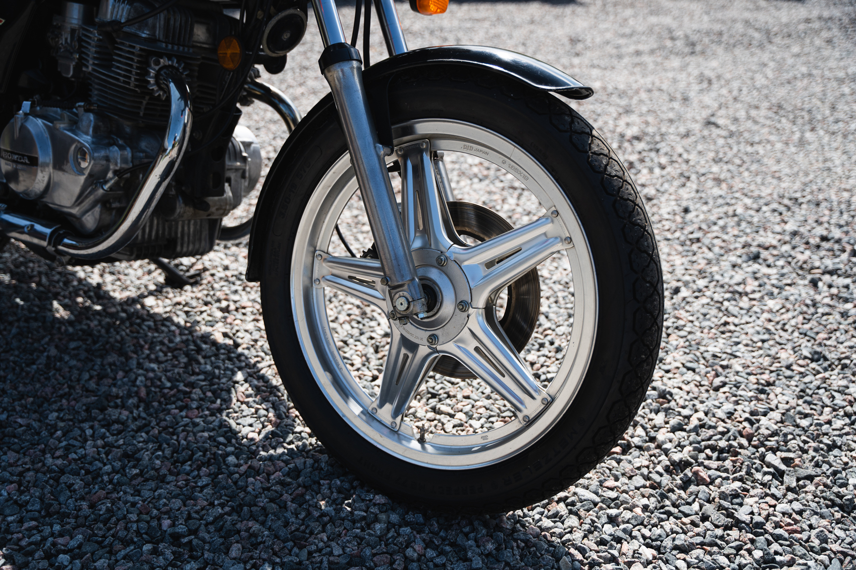 Exterior image of 1981 Honda CB250N