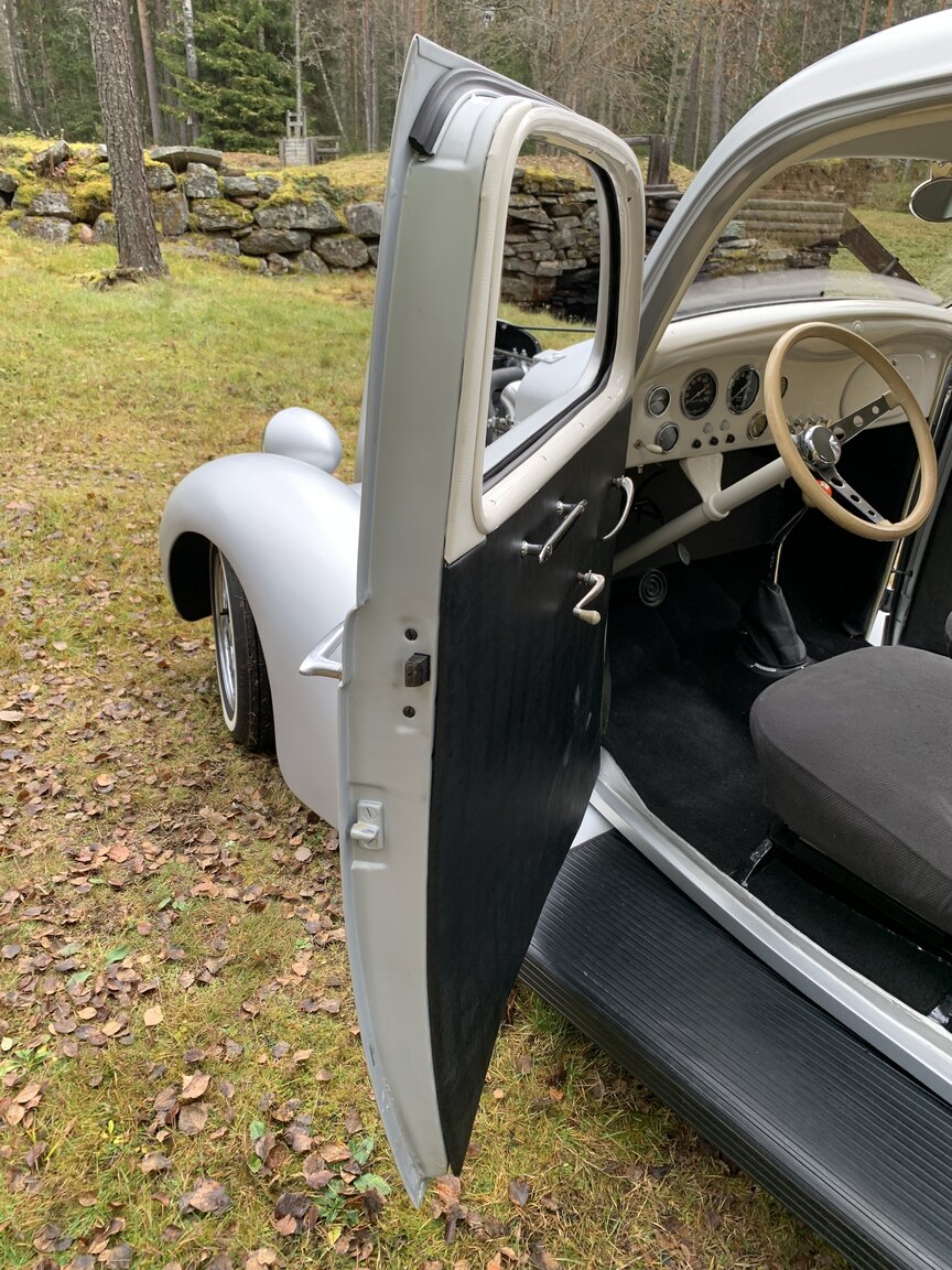 Interiörbild 1935 Plymouth Hot Rod