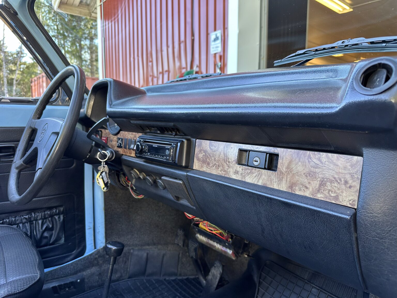 Interiörbild 1979 Volkswagen Beetle 1303 Käfer