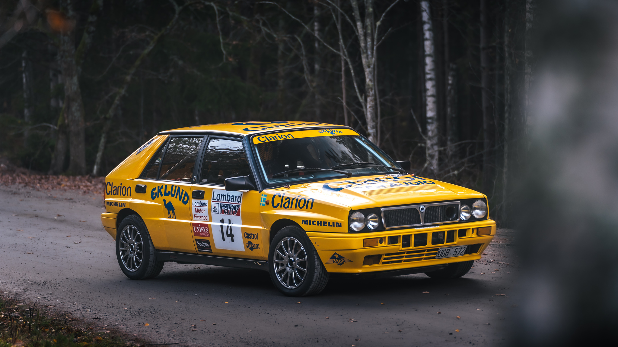 Exteriörbild på 1990 Lancia Delta Integrale 16V Per Eklund Replica
