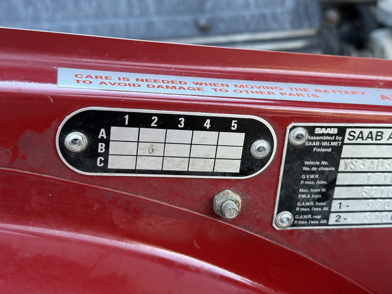 Image of 1991 SAAB 900S Turbo 2-door (2) mechanics