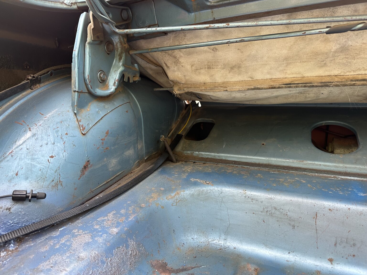 Innenraumfoto von 1963 Mercury Comet (39)