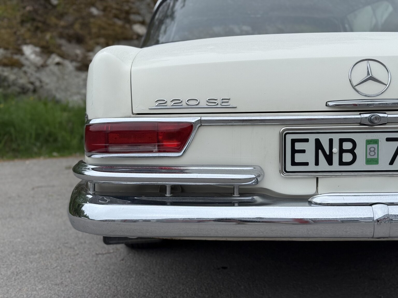 Exteriörbild på 1963 Mercedes-Benz 220 SE