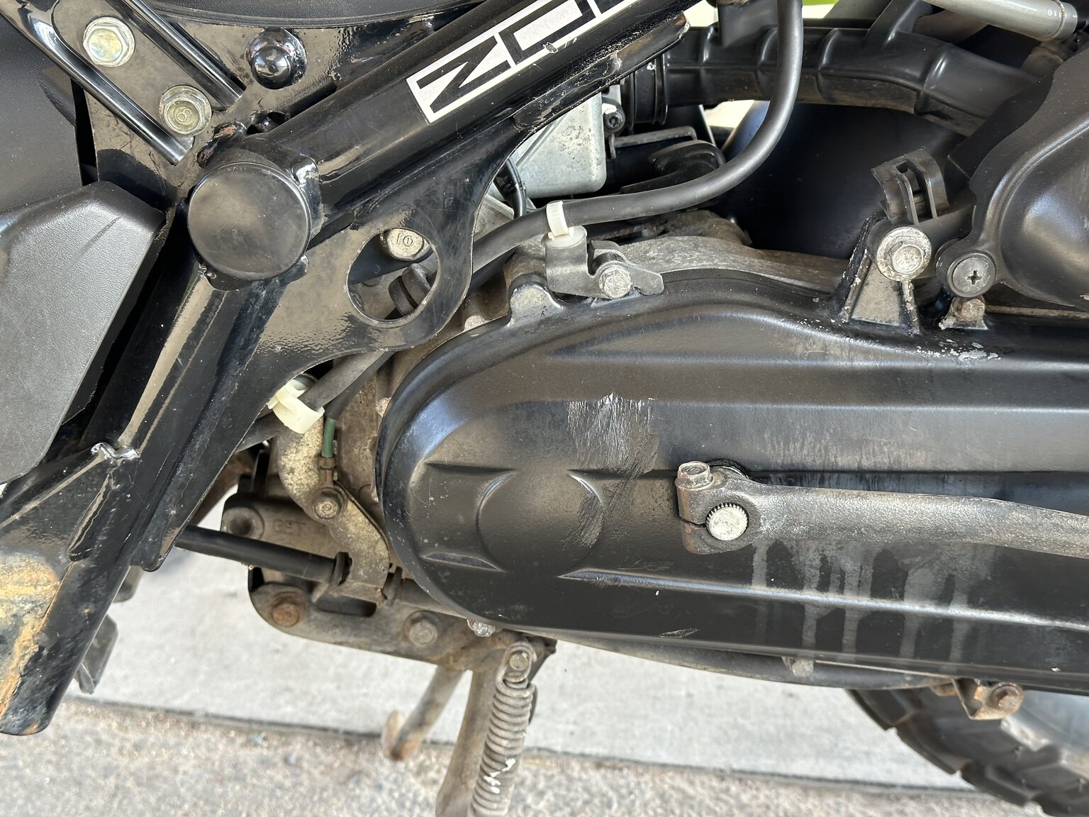 Exterior image of 2010 Honda NPS 50 Zoomer
