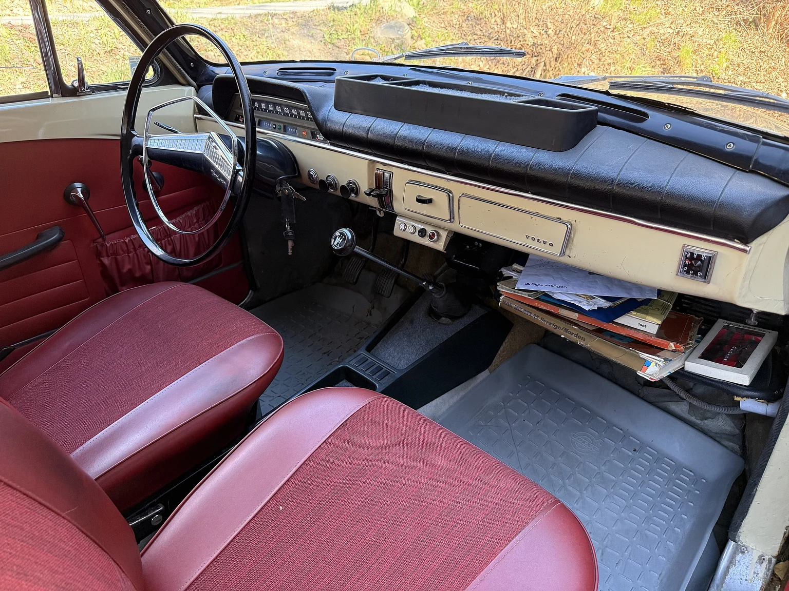 Innenraumfoto von 1964 Volvo Amazon (27)