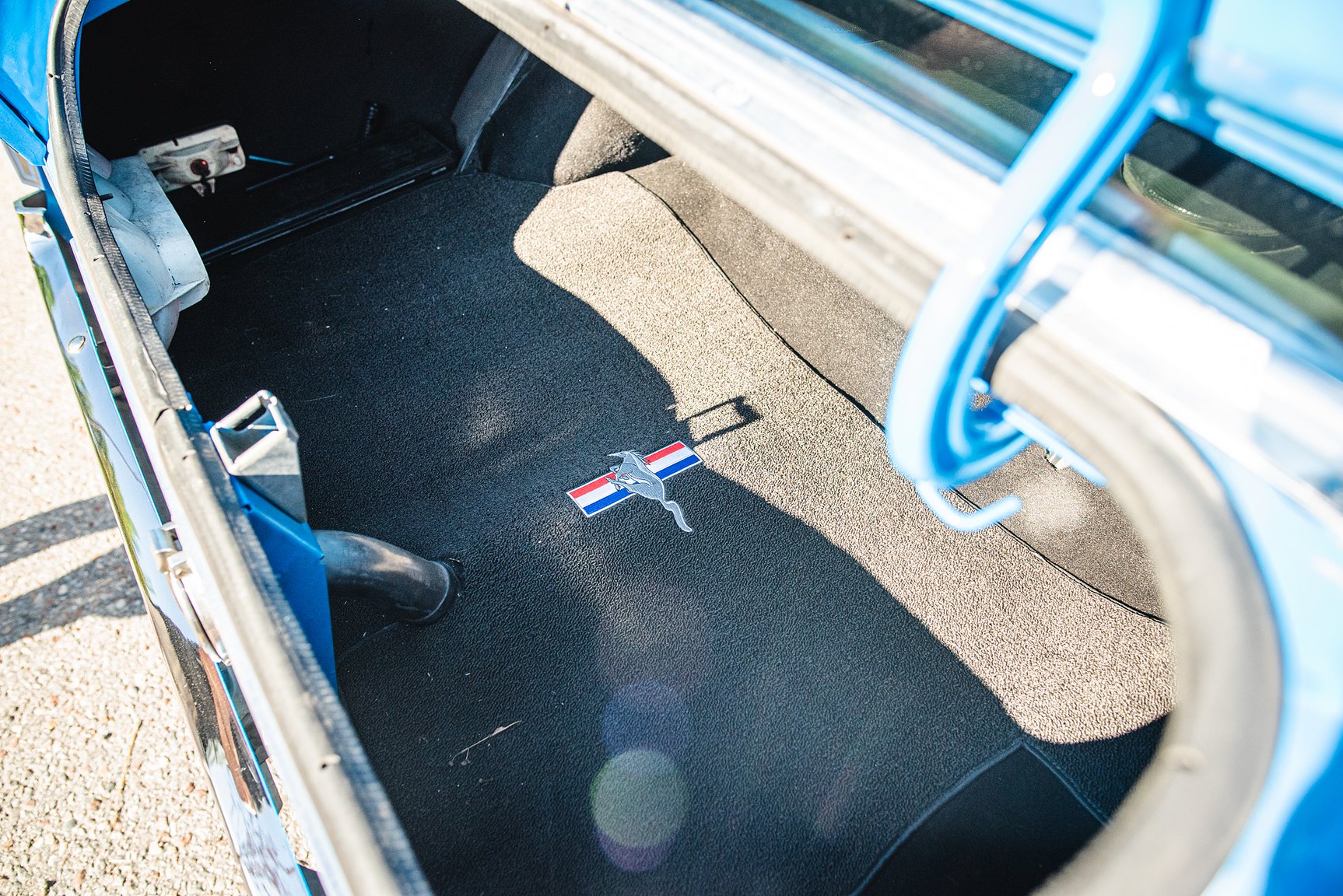 Interiörbild 1971 Ford Mustang Mach 1