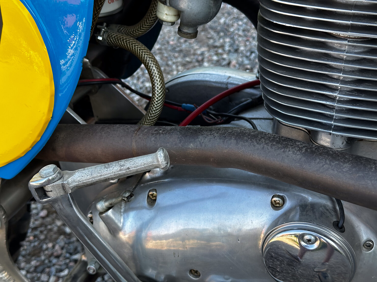 Image of 1971 BSA Rickman Métisse 500 mechanics