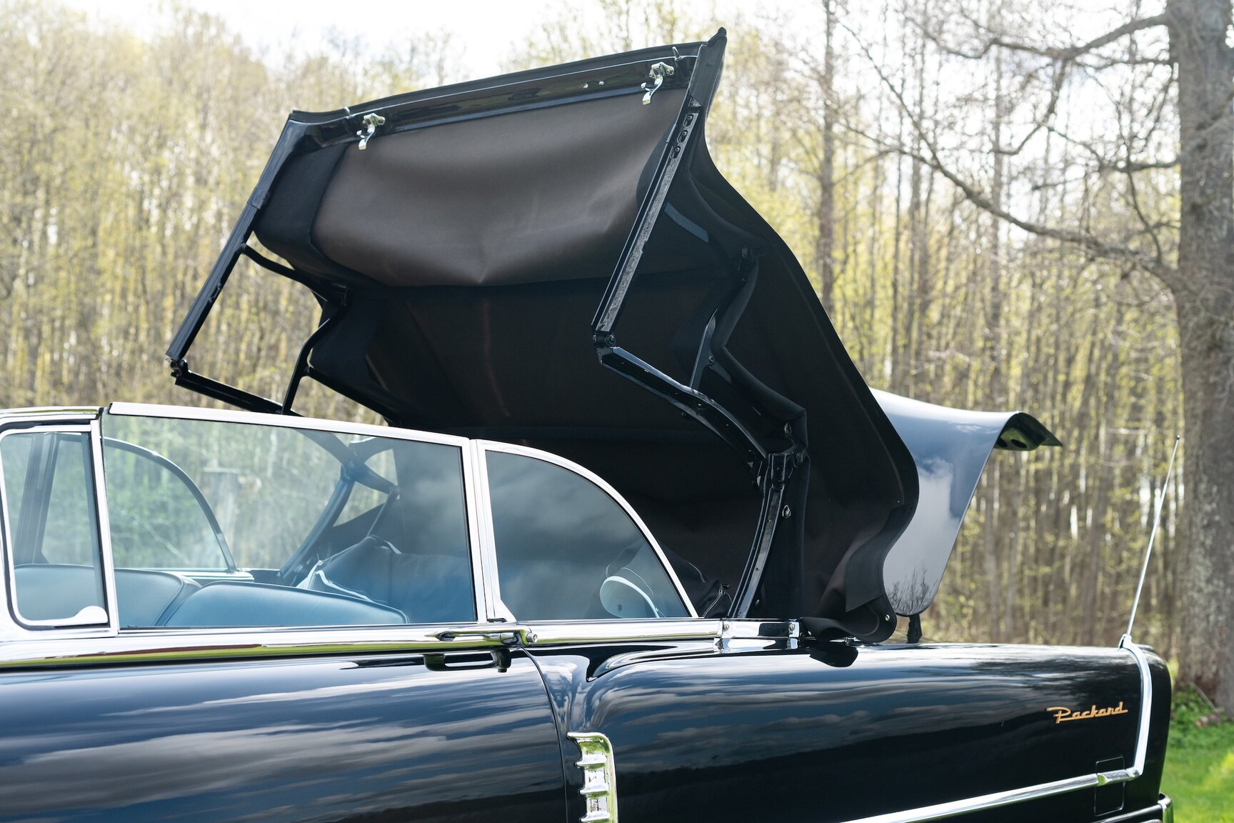 Interior image of 1955 Packard Caribbean Cabriolet  (37)
