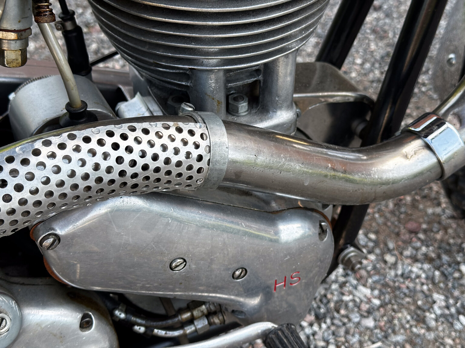 1954 Ariel HS 500, Mekanik