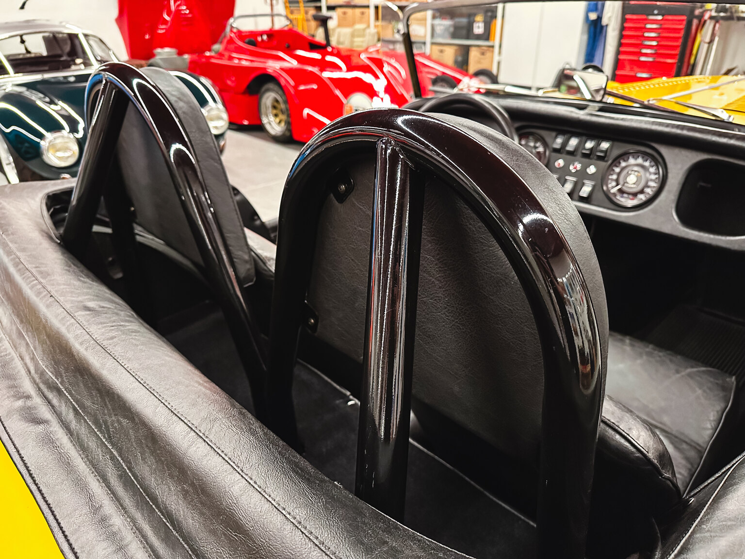 Innenraumfoto von 1974 Morgan +8