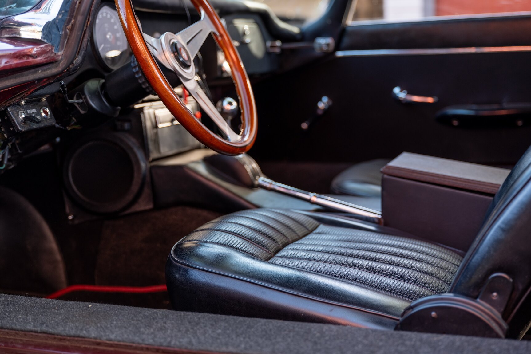 Innenraumfoto von 1966 Jaguar E-Type Series 1 4.2