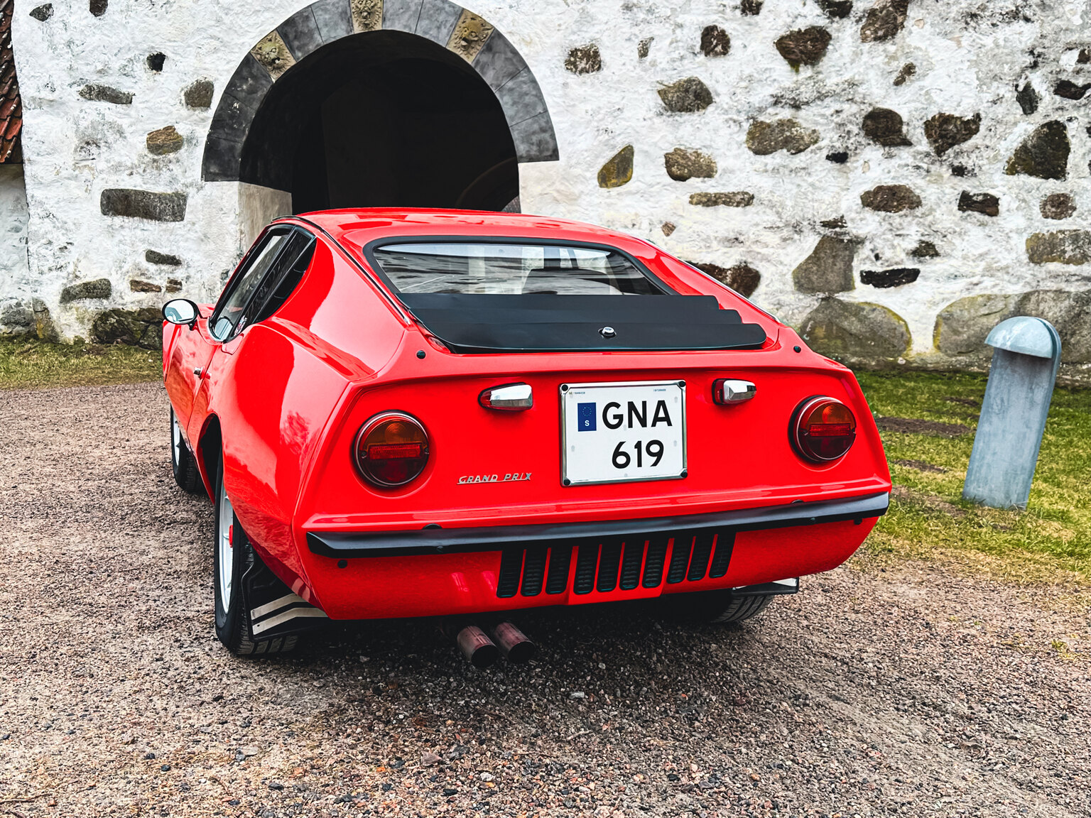 Exteriörbild på 1971 Fiat Lombardi Grand Prix 850