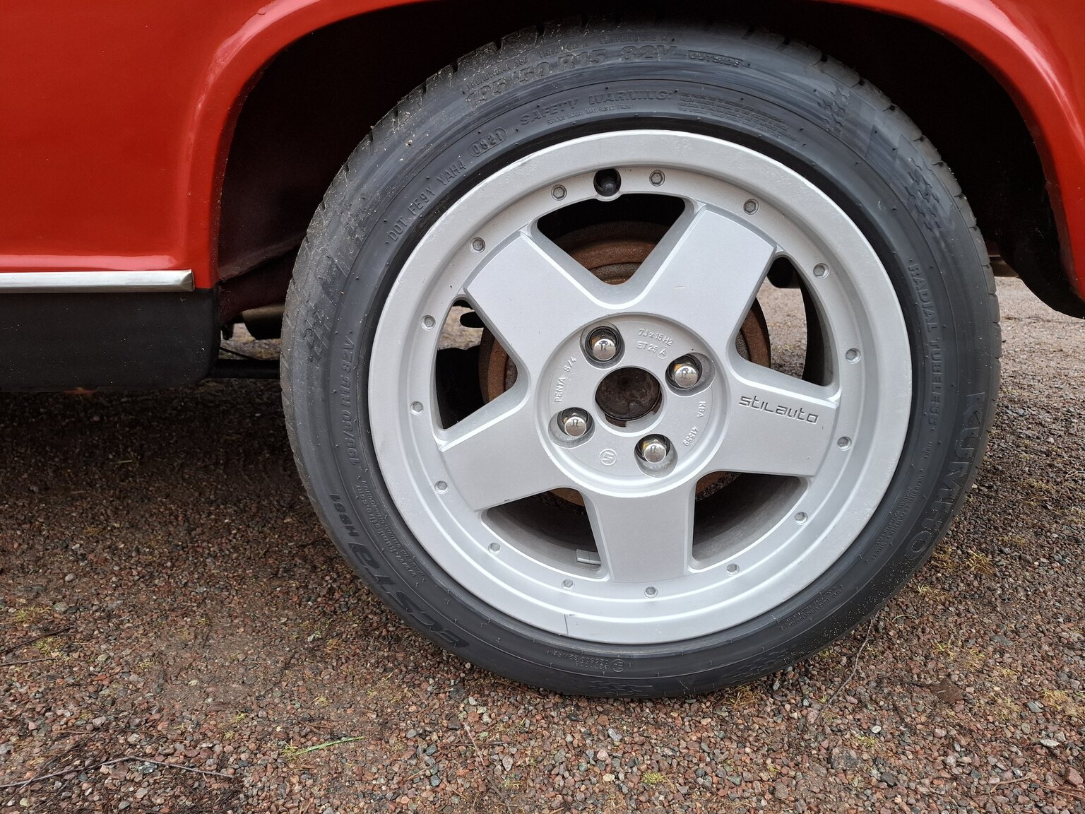 Exterior image of 1969 Opel Kadett B rallye