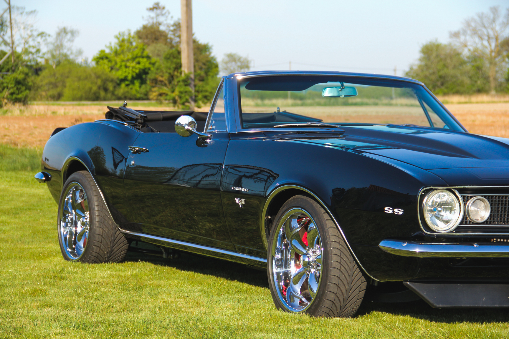 Aussenfoto 1967 Chevrolet Camaro 383ci Convertible (68)