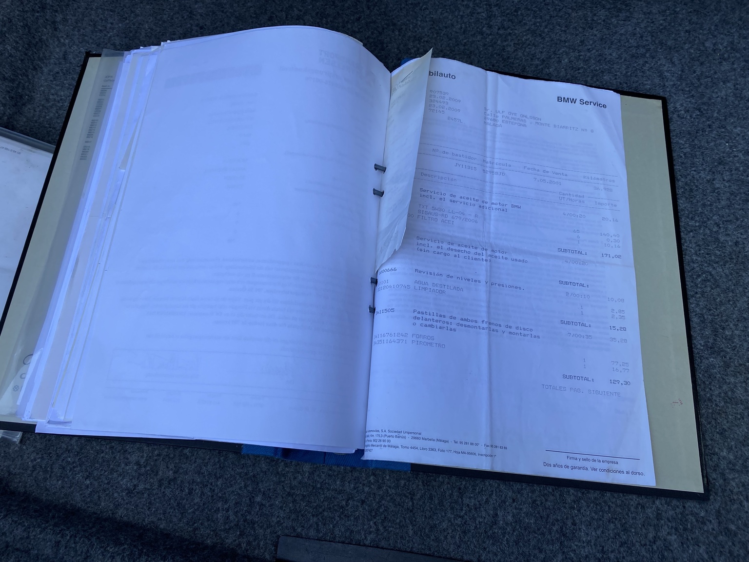 Dokumentation, 2001 BMW E46 325 Cabriolet (58)