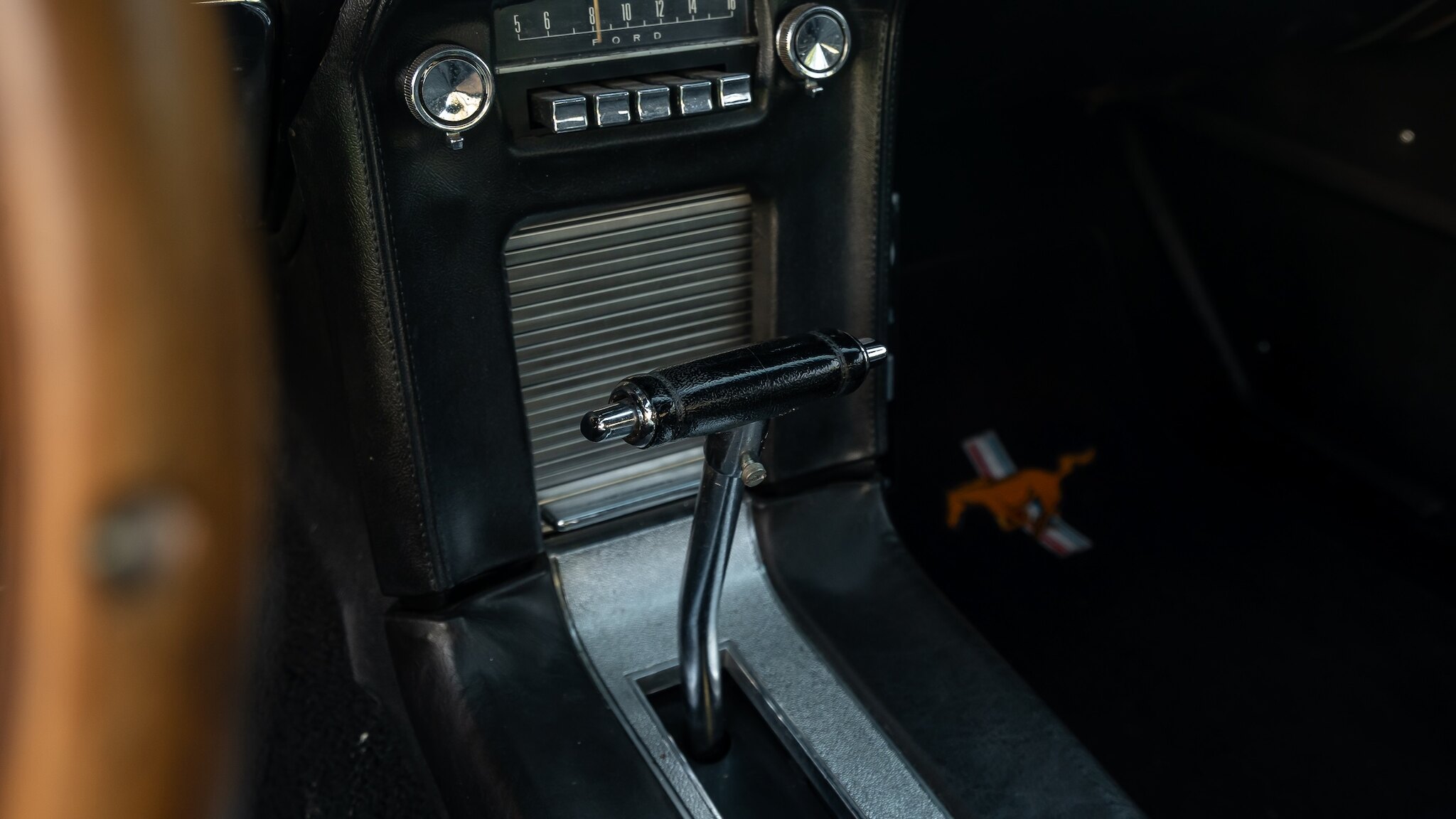 Interiörbild 1968 Ford Mustang GTA S-Code