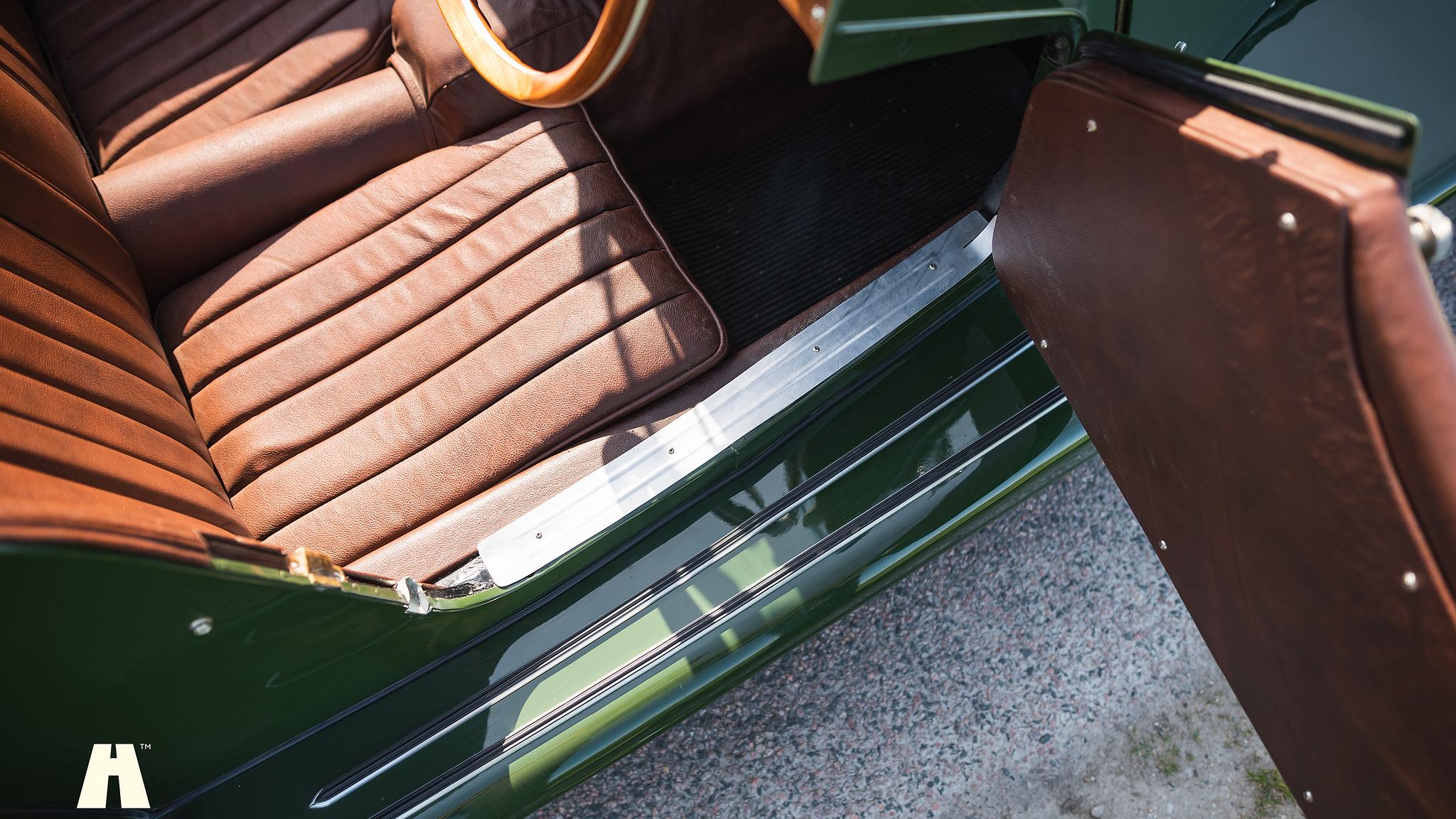 Interiörbild 1951 Morgan Plus 4 (7)