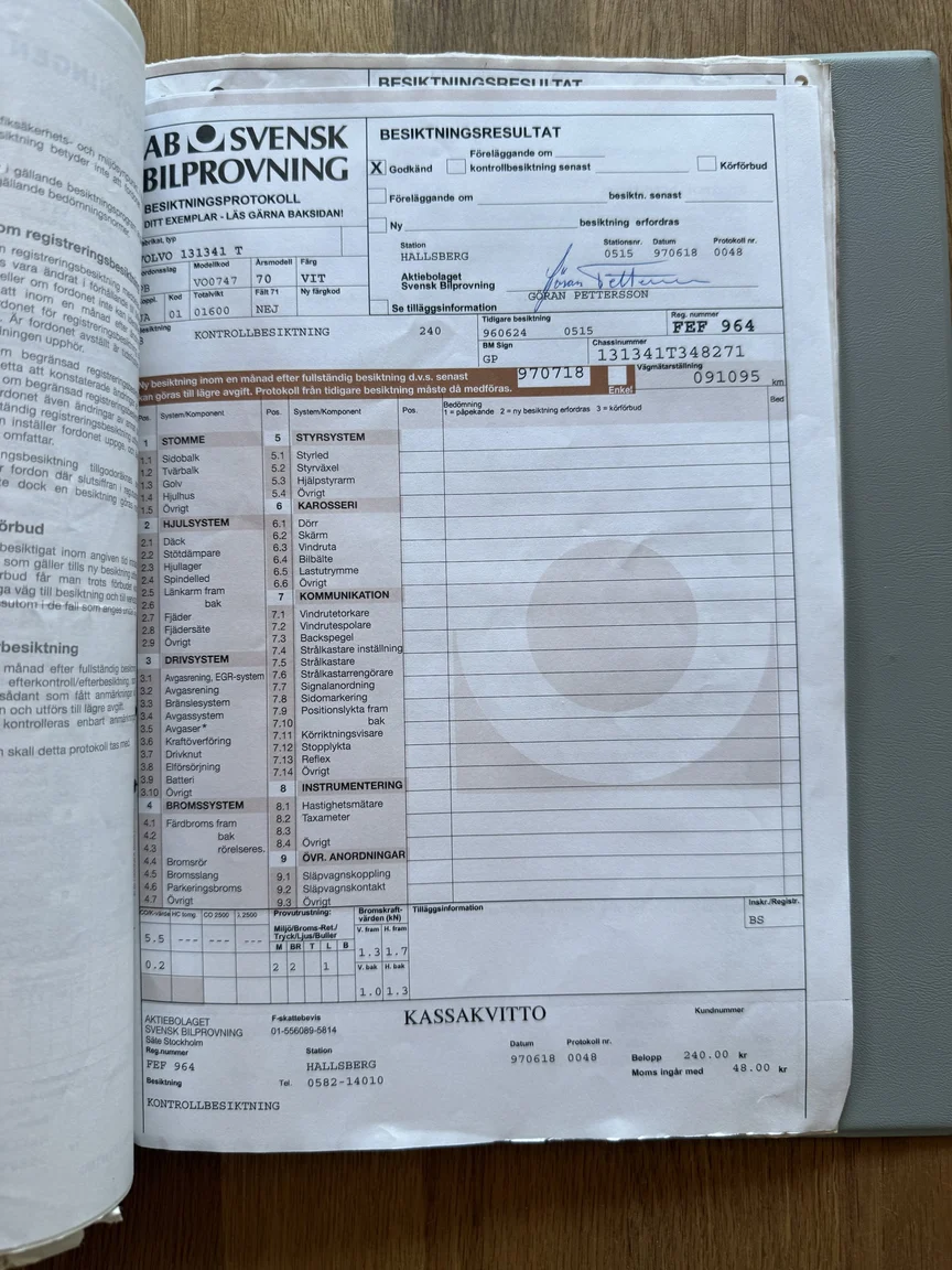 Documentation for 1970 Volvo Amazon (36)