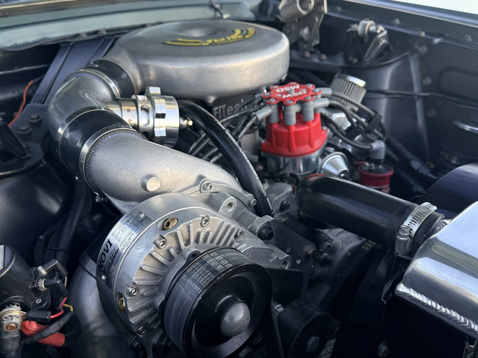 1966 Ford Mustang HT - Protouring / Supercharged (5), Mekanik