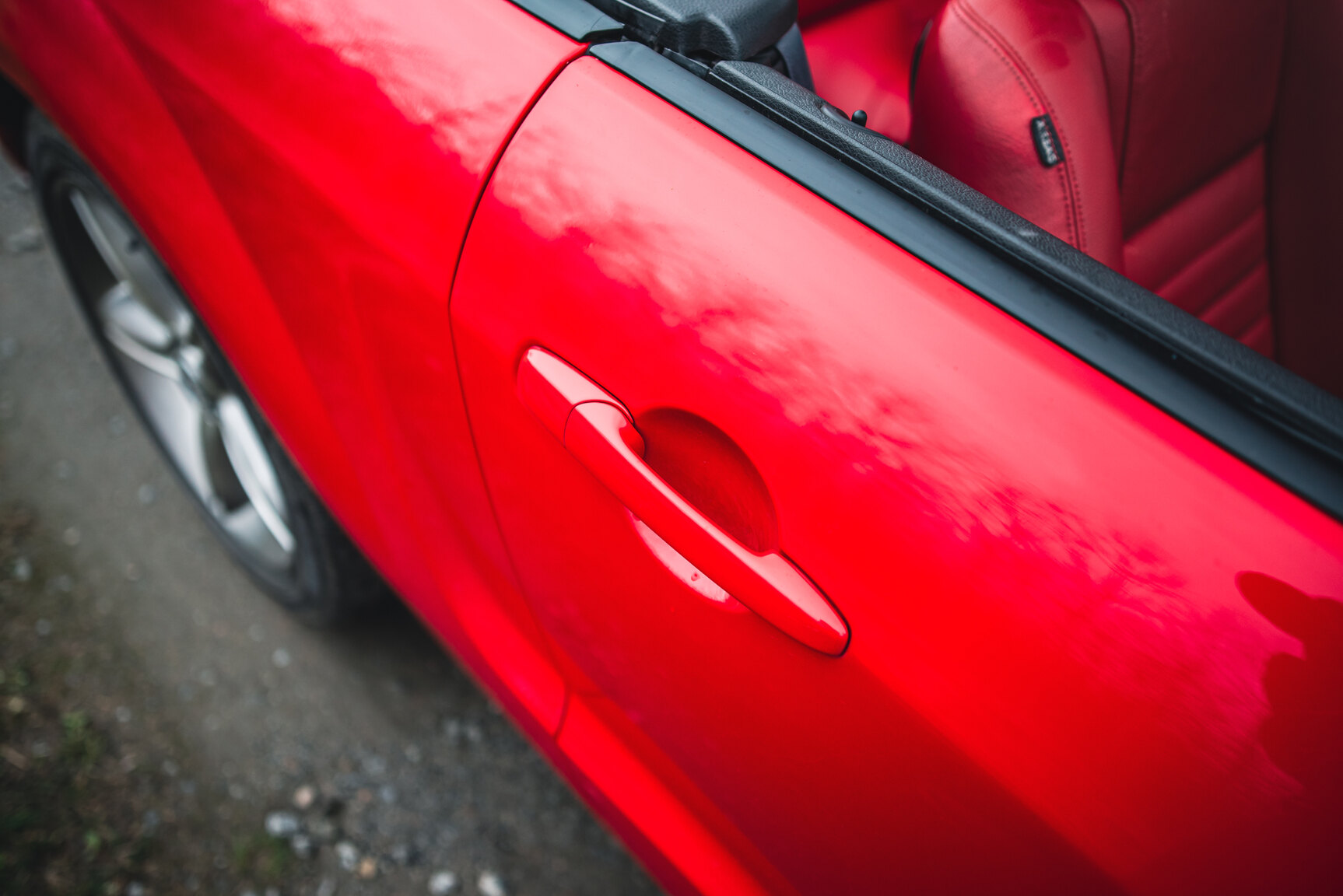 Exterior image of 2009 Ford Mustang V8 GT Convertible