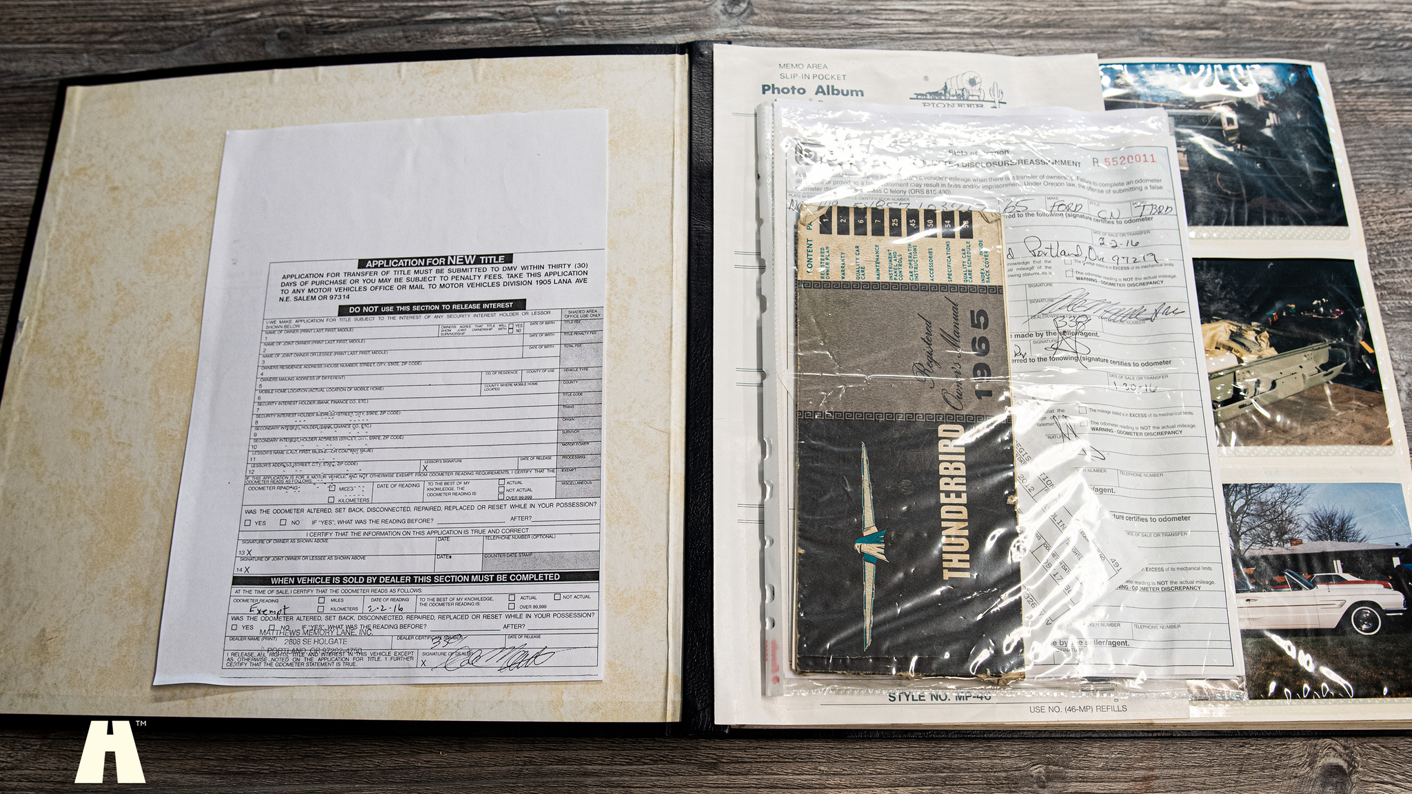 Dokumentation, 1965 Ford Thunderbird (3)