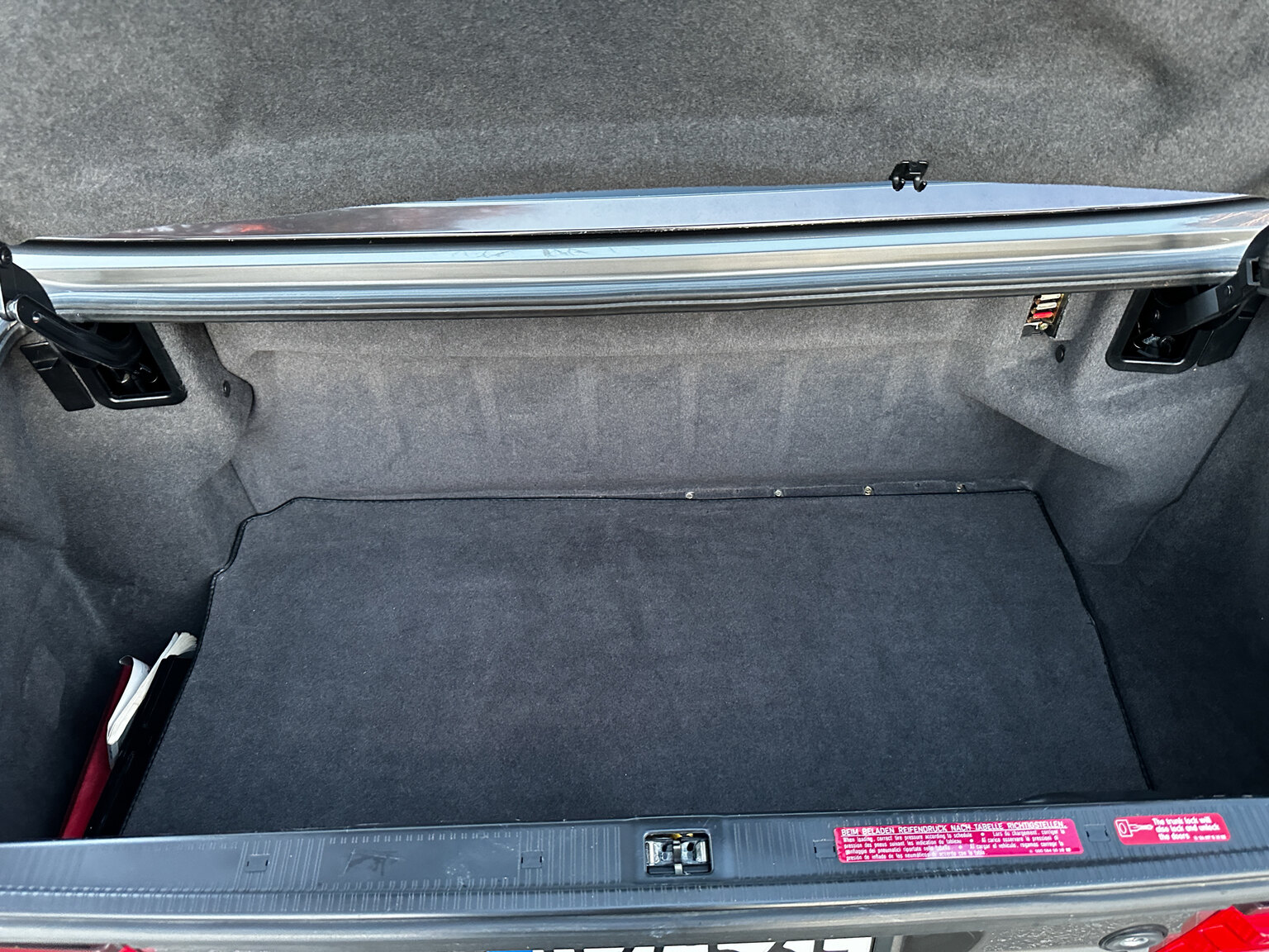 Interiörbild 1990 Mercedes-Benz SL500
