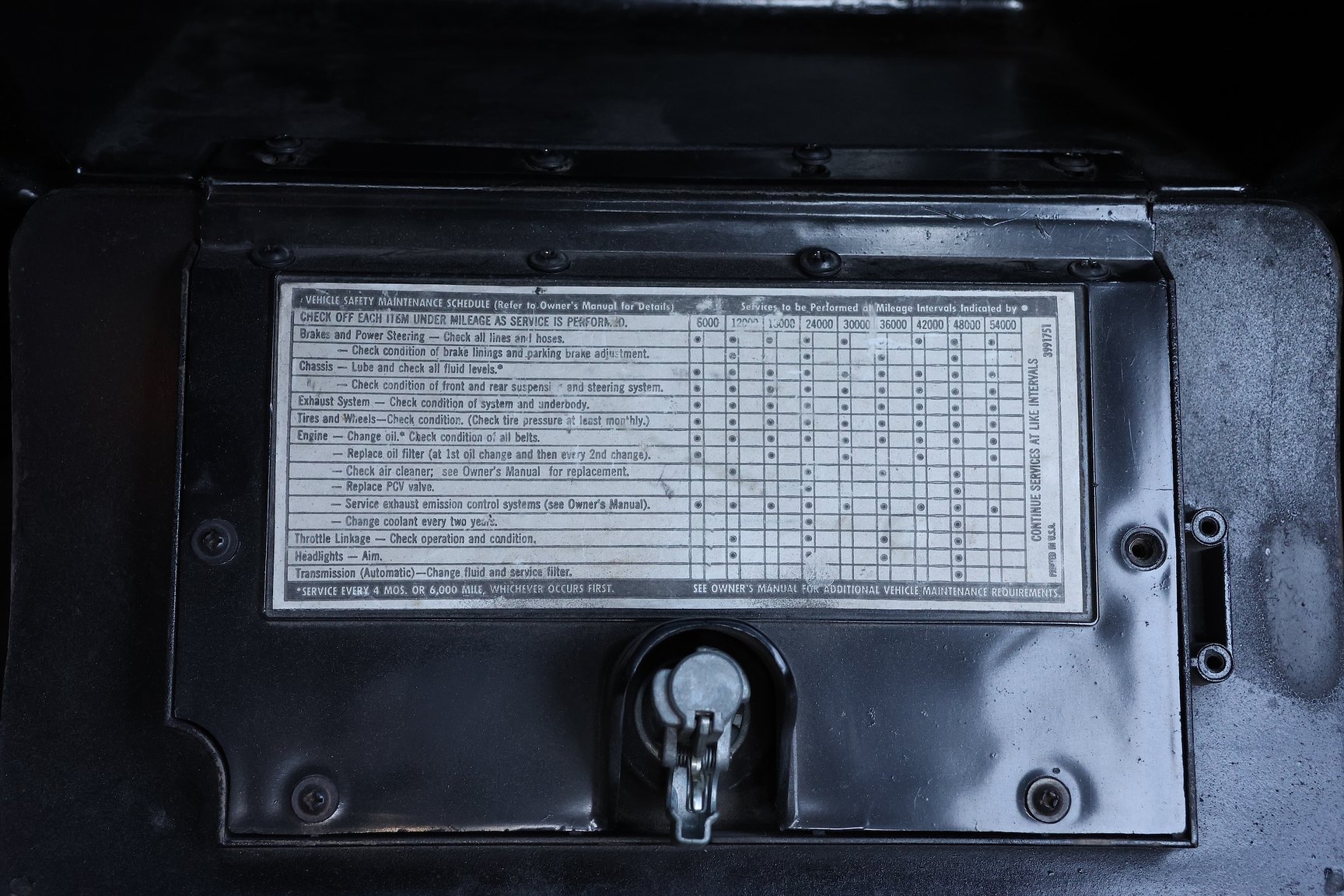 Interiörbild 1970 Chevrolet El Camino SS Tribute (32)