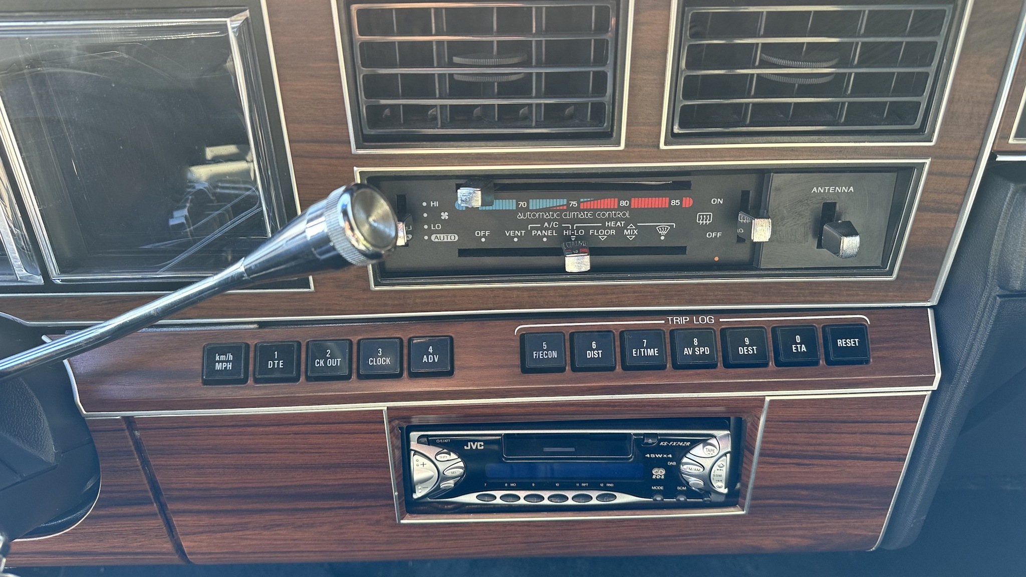 Interior image of 1988 Lincoln Town Car