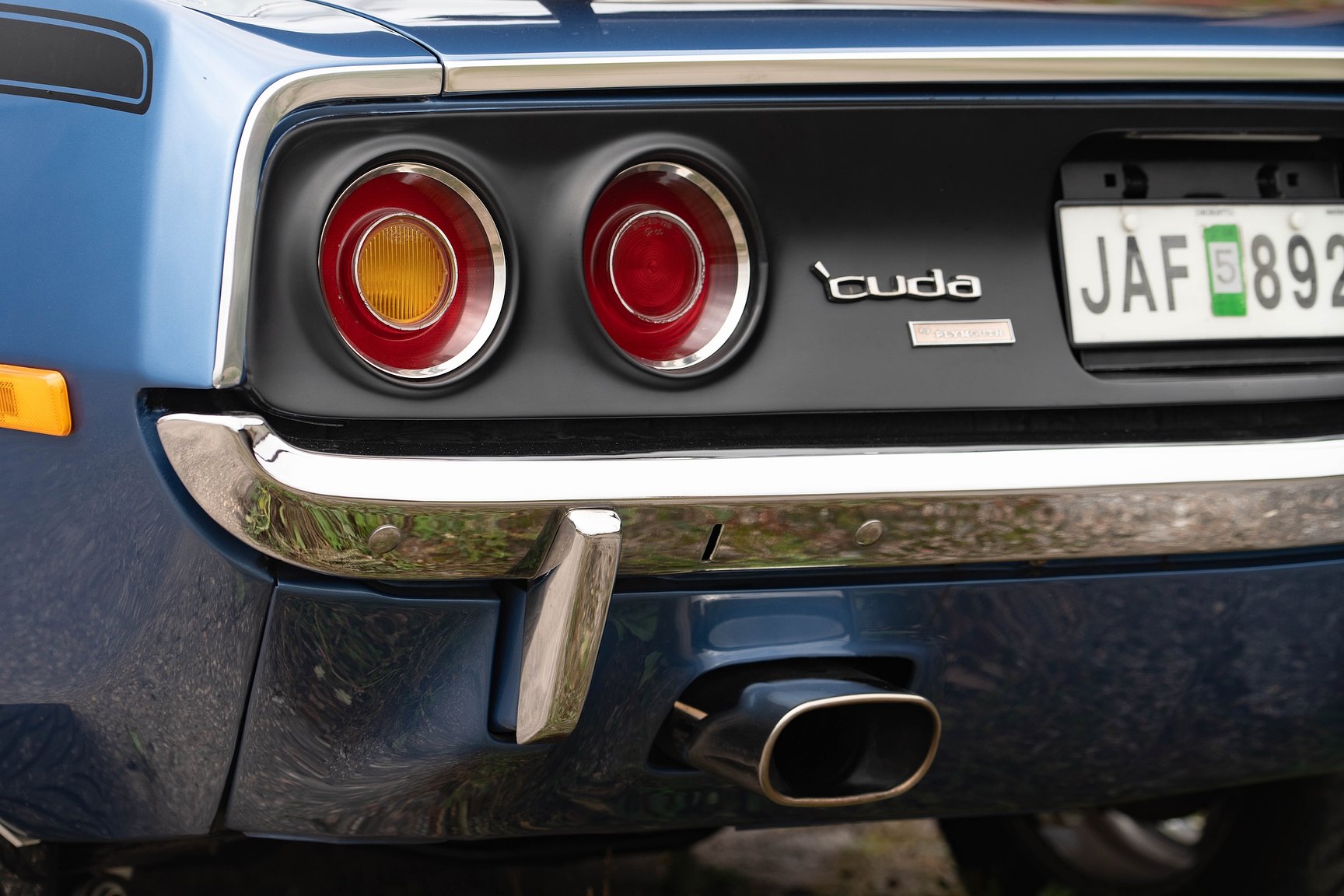Exterior image of 1972 Plymouth Cuda 340/408