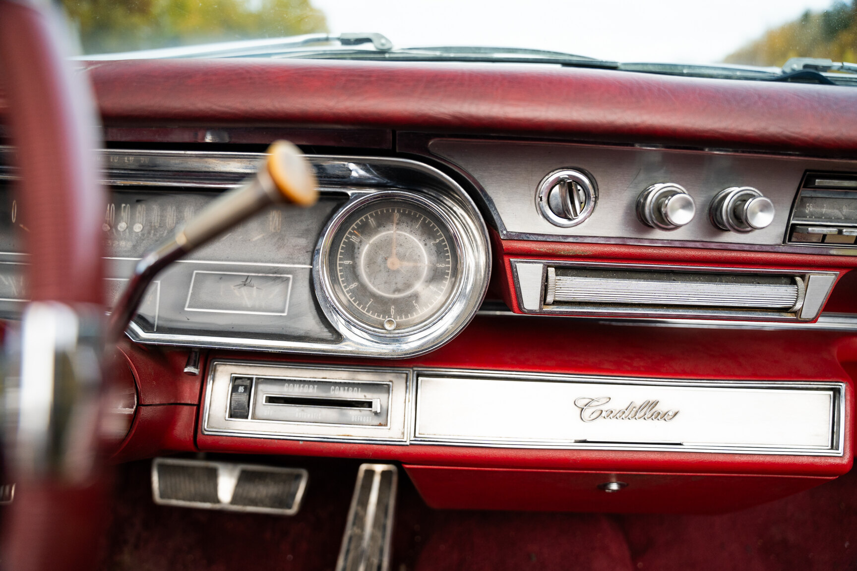 Interiörbild 1965 Cadillac De Ville convertible