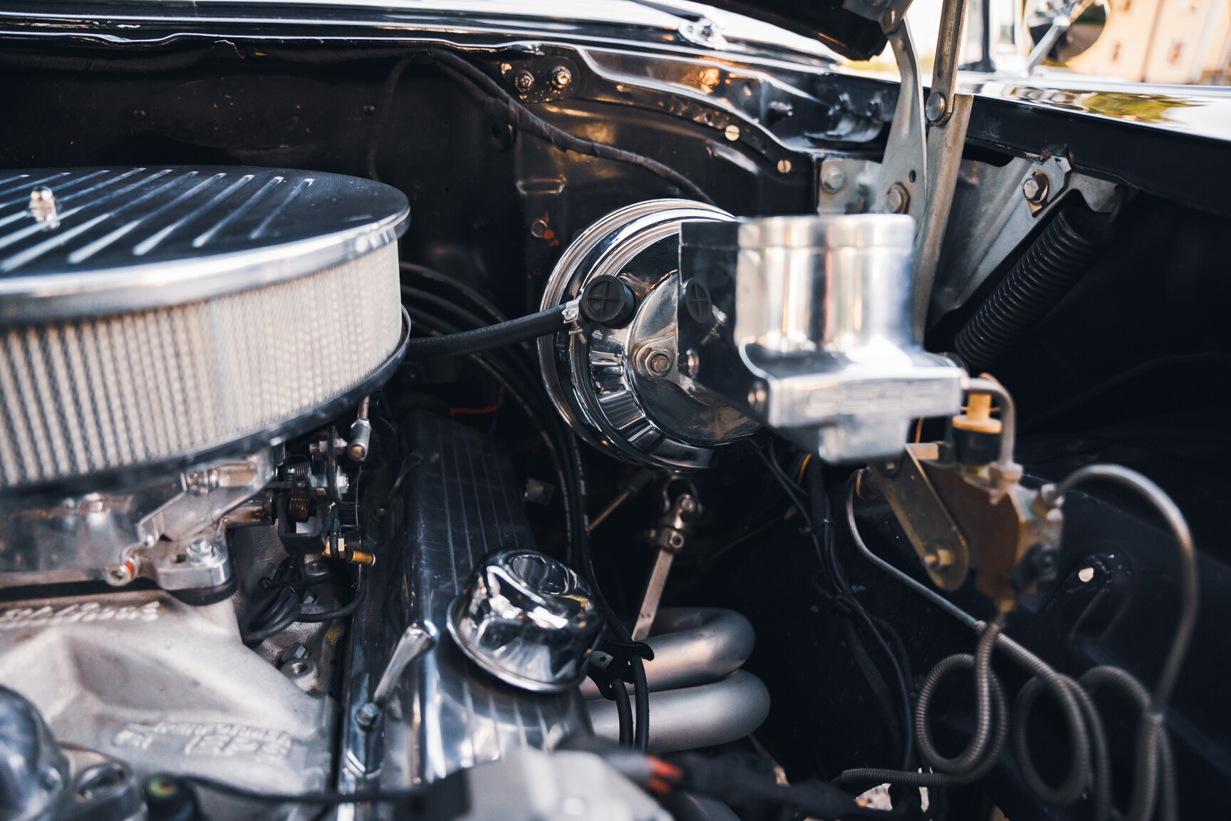 Image of 1957 Chevrolet Bel Air Sport Coupé (18) mechanics