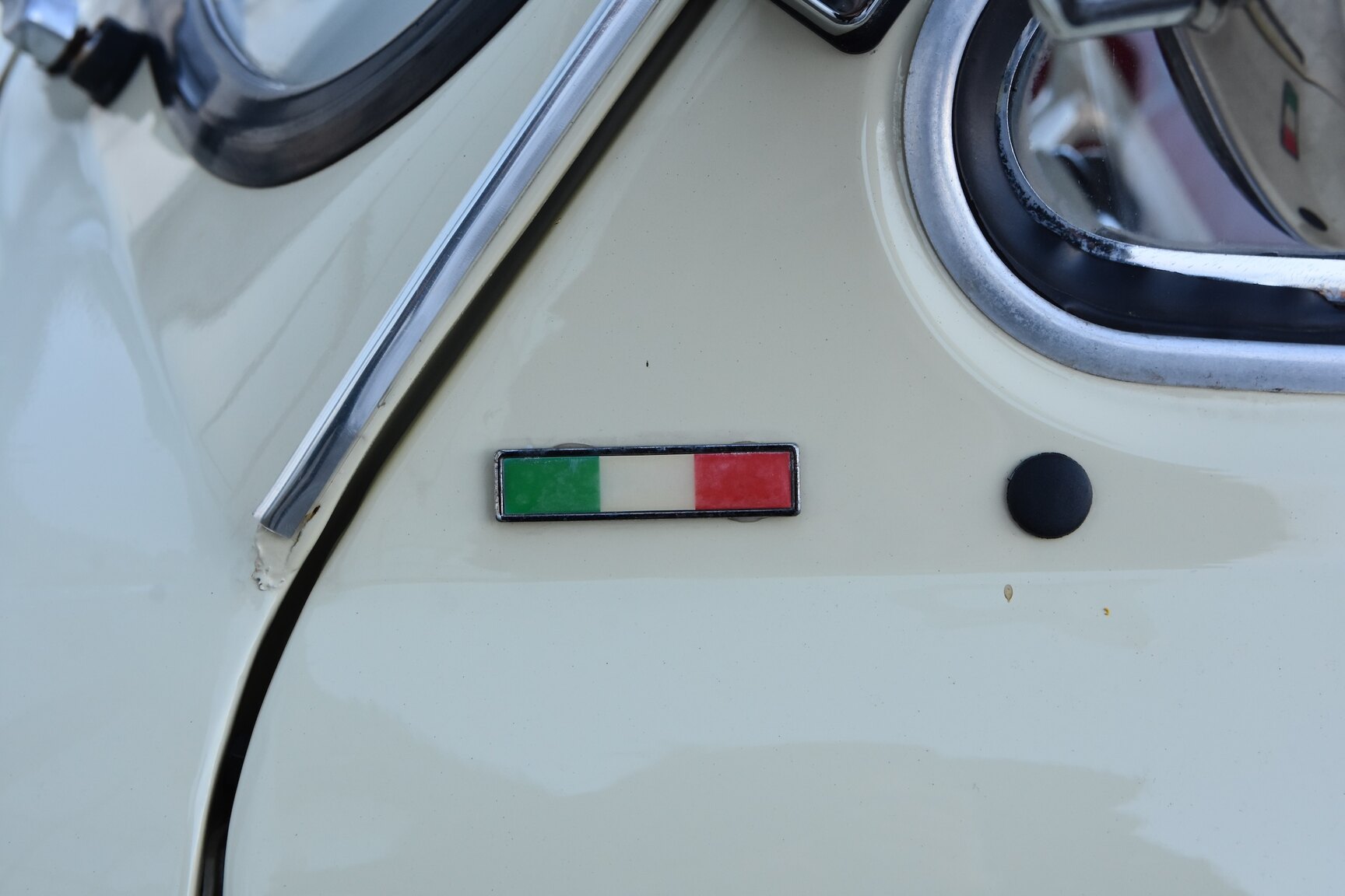 Exteriörbild på 1968 Fiat 500