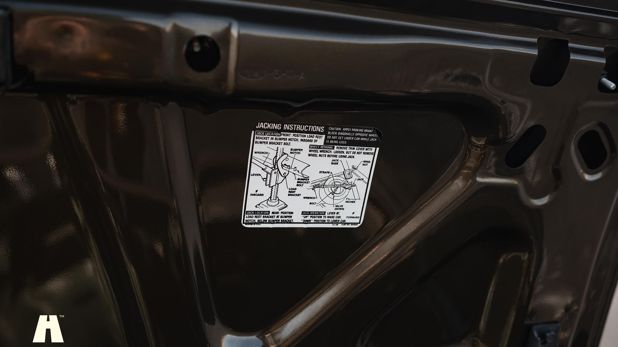 Interiörbild 1969 Chevrolet Camaro 69 Pro touring  