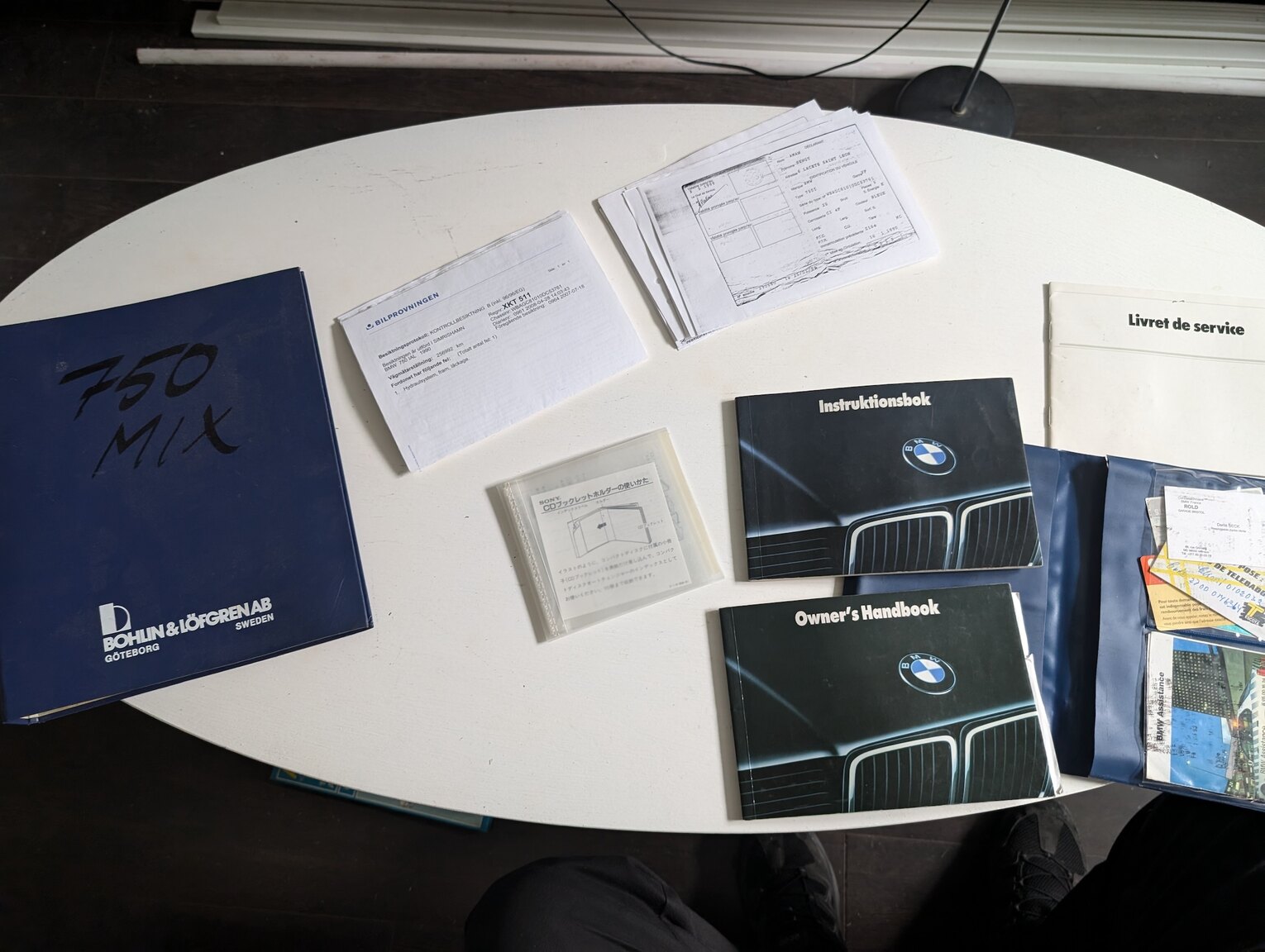 Dokumentation för 1990 BMW 750 IAL Highline