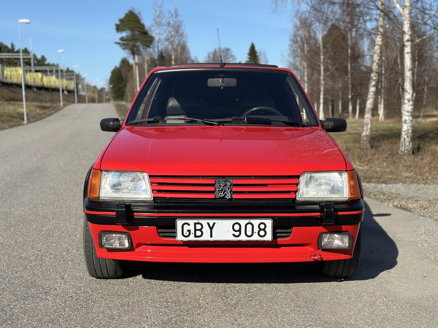 Exterior image of 1989 Peugeot 205 GTI