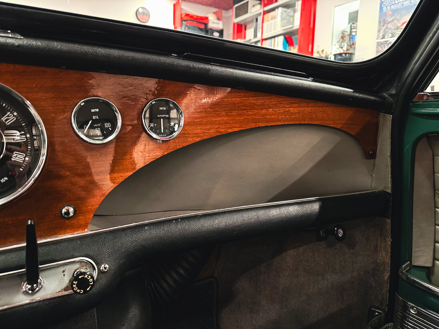 Innenraumfoto von 1965 Austin Cooper